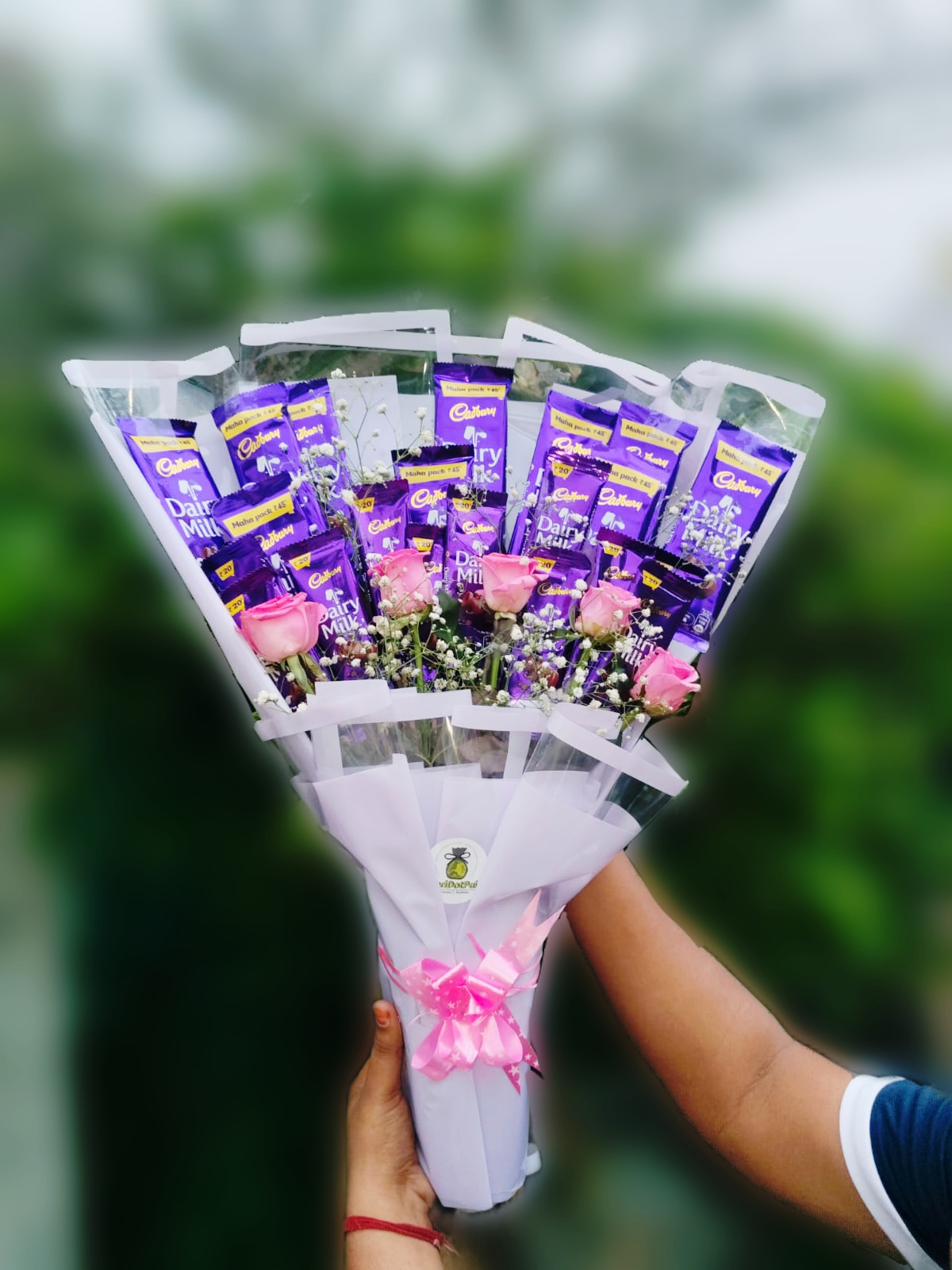 Cadbury rose bouquet