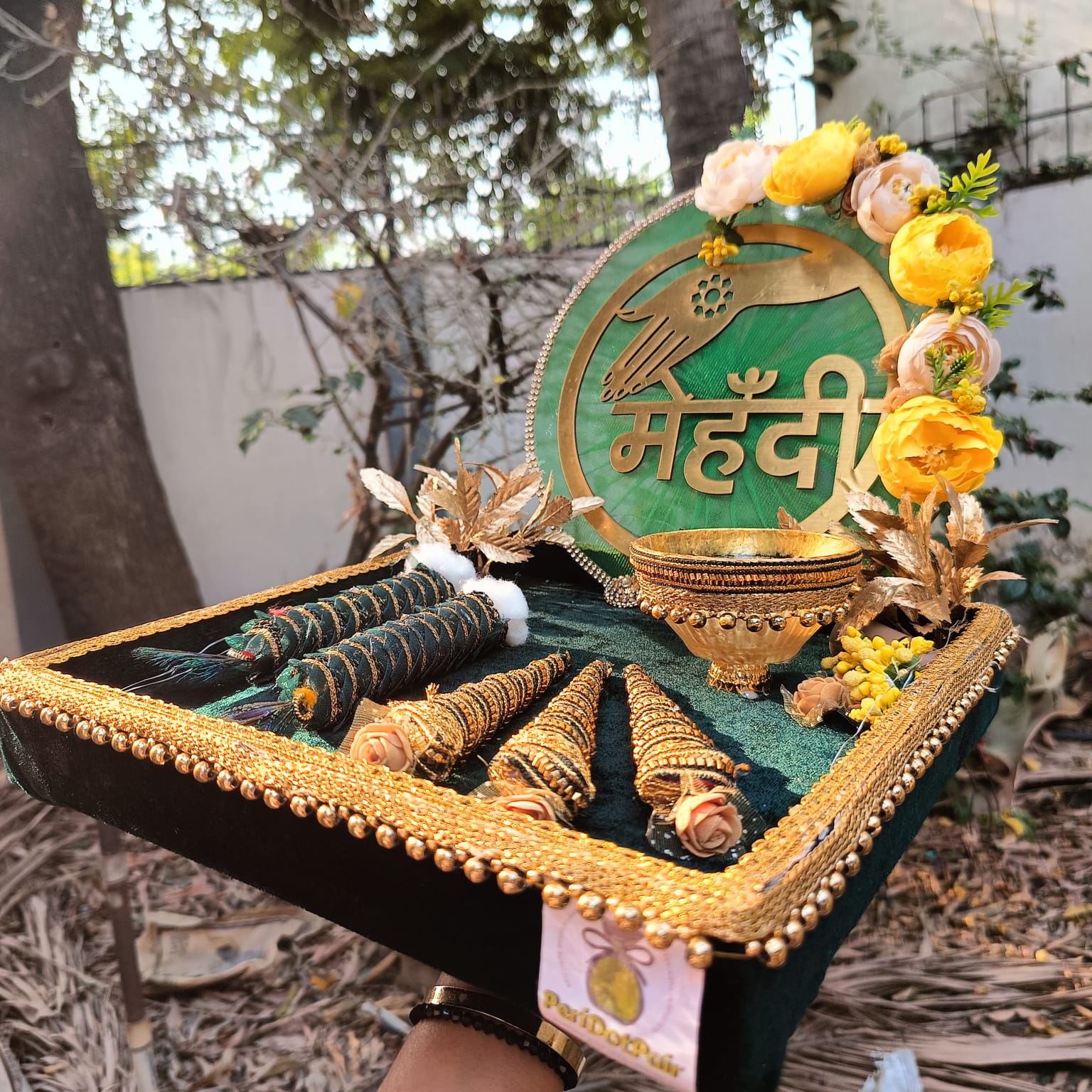Wedding Platters { Mehendi }