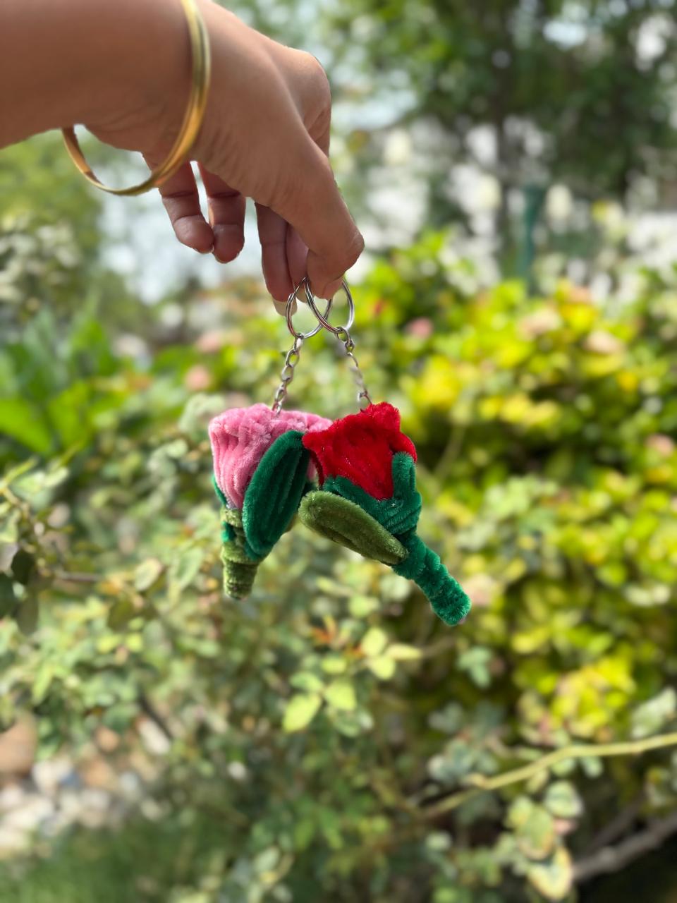 Rose Keychain